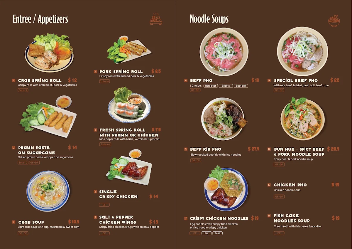 Menu, Mam & More