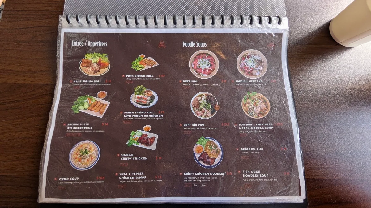 Menu, Mam & More