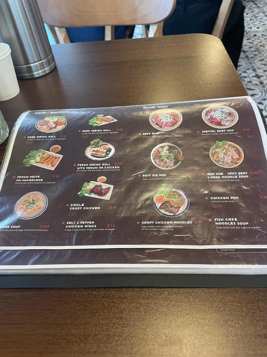 Menu, Mam & More
