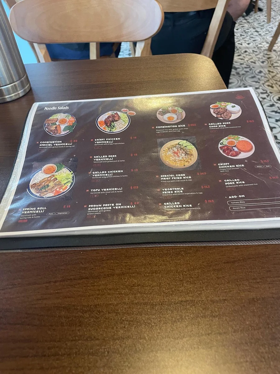 Menu, Mam & More