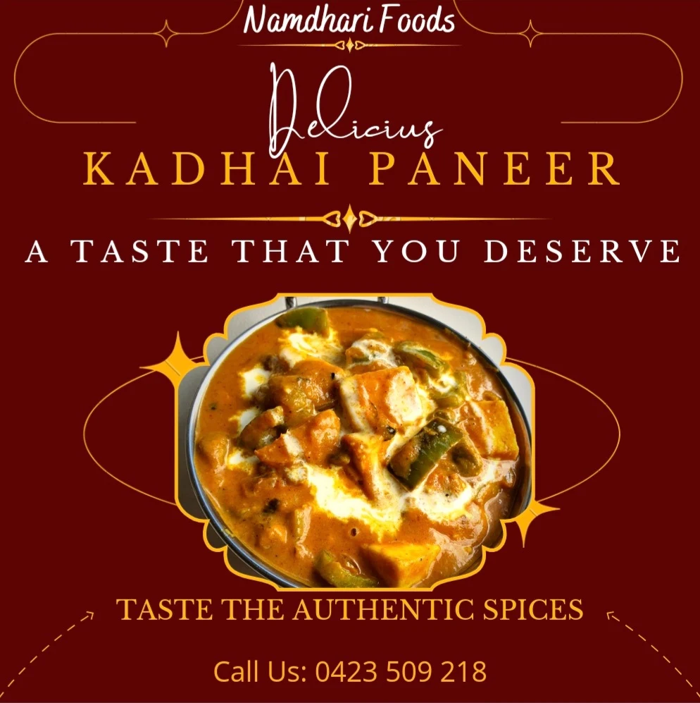 Menu, Namdhari Foods AU