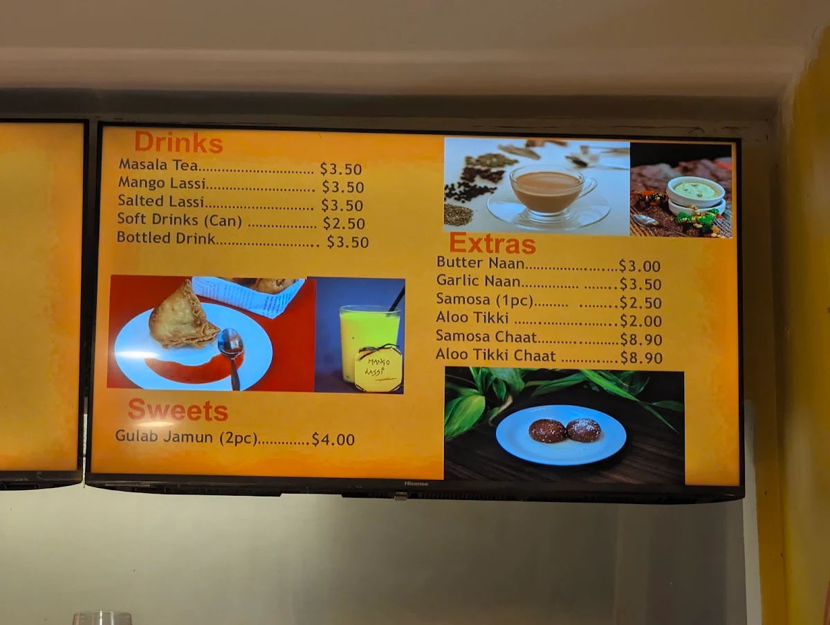 Menu, Om Vegetarian