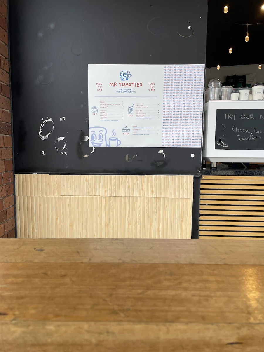 Menu, Mr Toasties