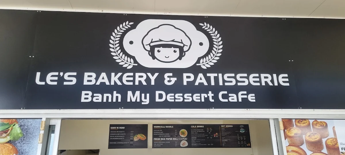 Menu, Le's Bakery & Patisserie