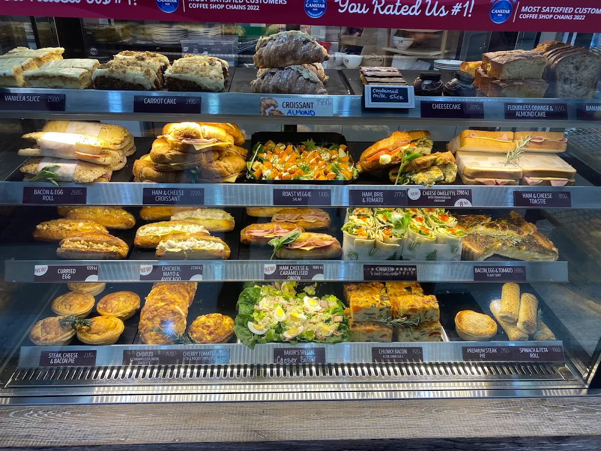 Menu, Muffin Break Morayfield