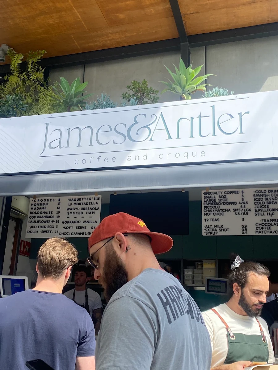 Menu, James & Antler