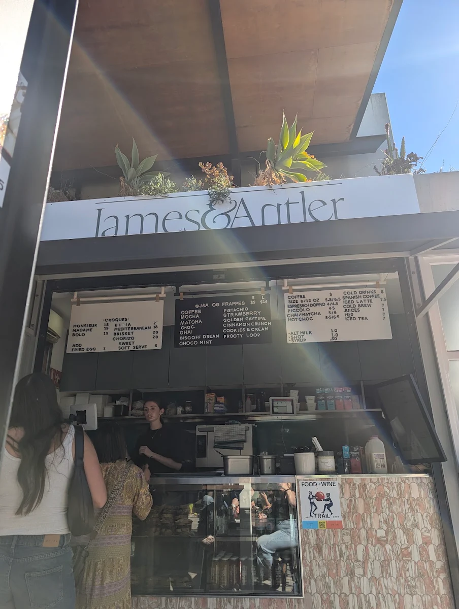 Menu, James & Antler