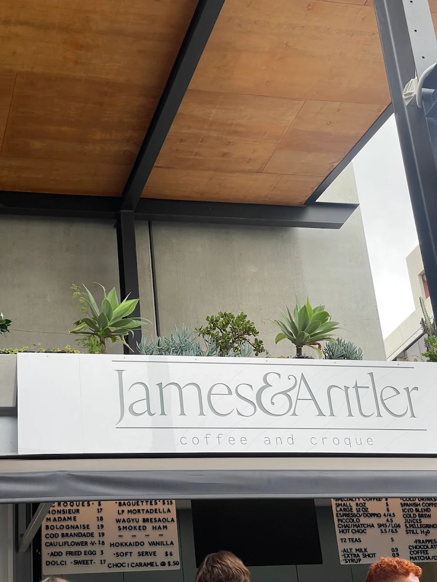 Menu, James & Antler