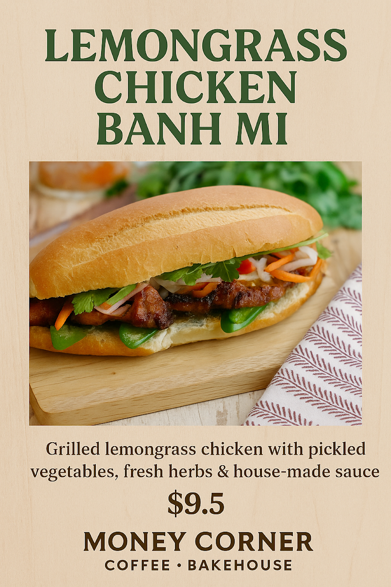 Menu, LeBake Bakery & Cafe