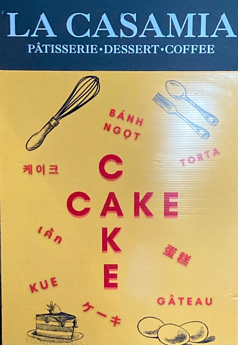 Menu, BCC DESSERT & CAKE