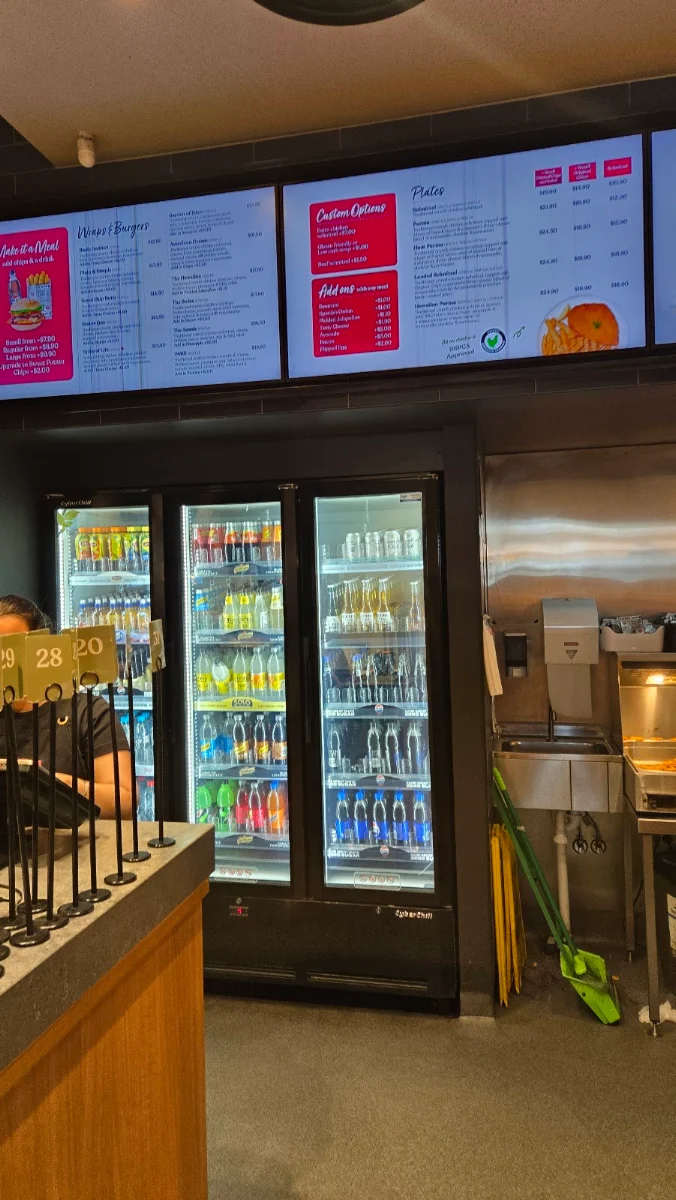Menu, Schnitz Watergardens