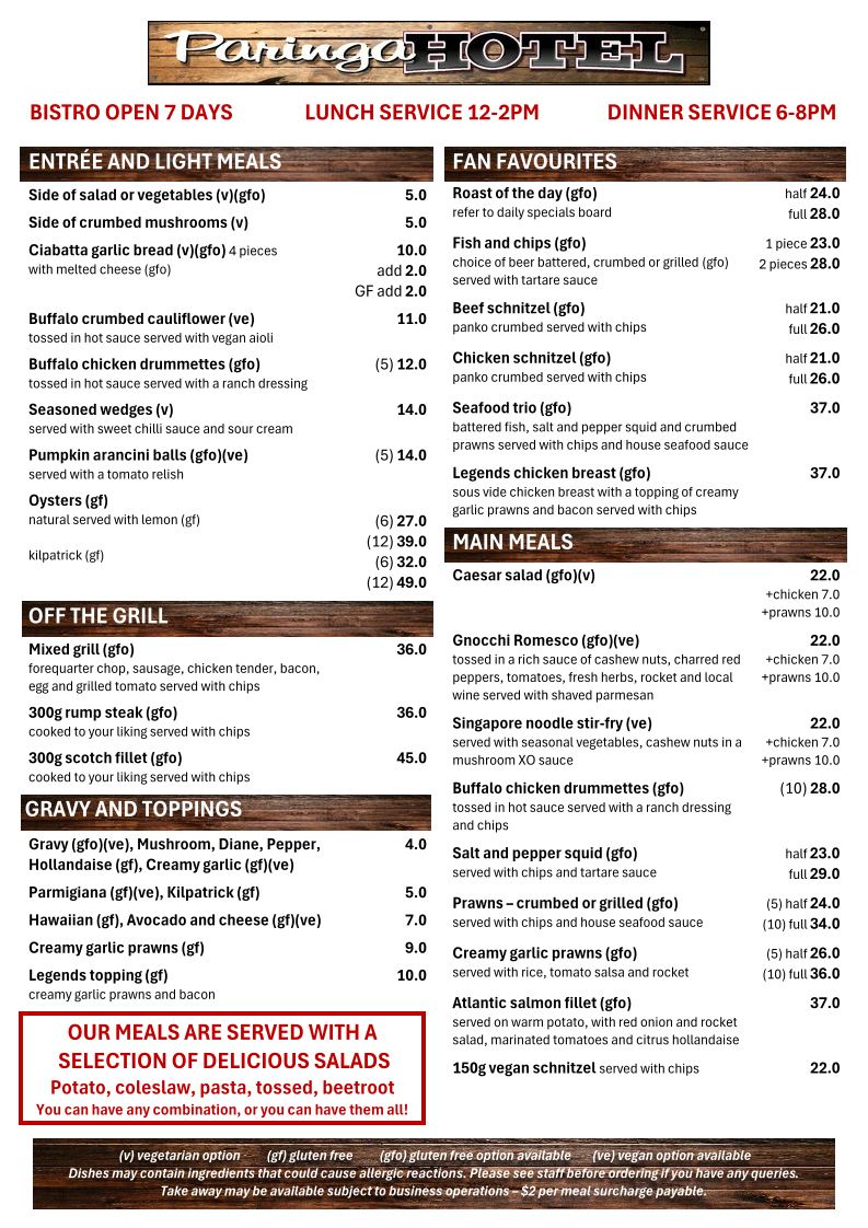 Menu photo 1