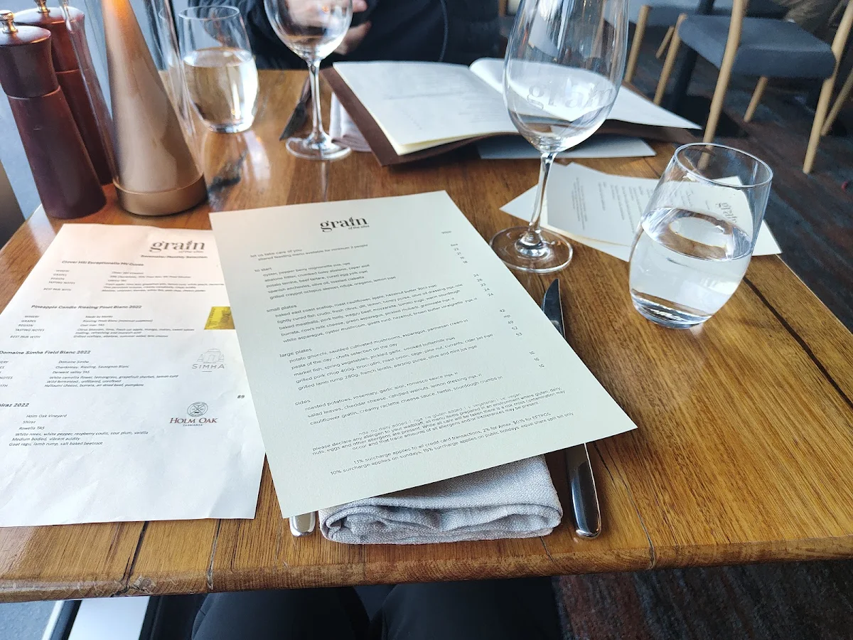 Menu, Grain of the Silos