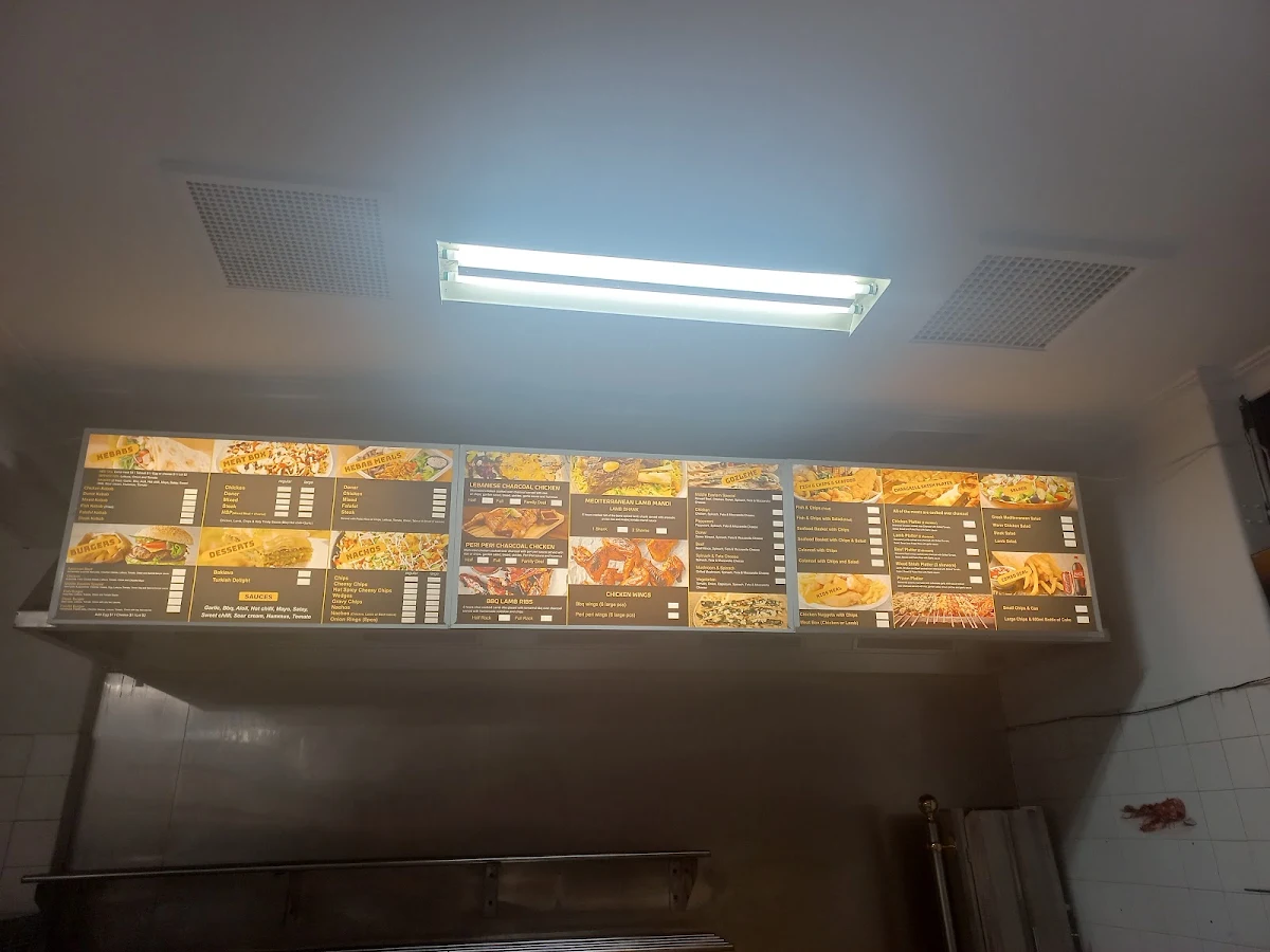 Menu, Taste of Middle East