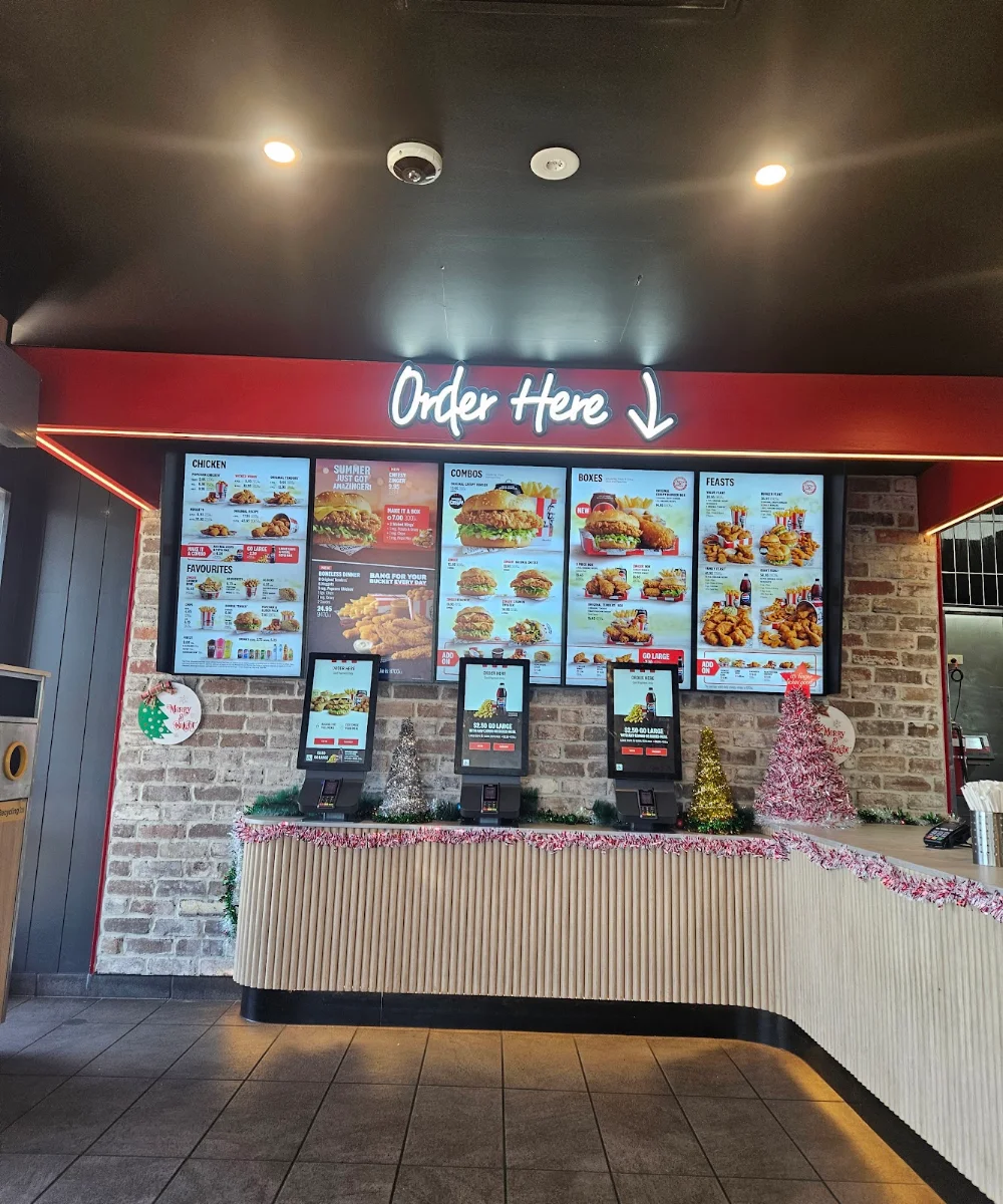 Menu, KFC Roma