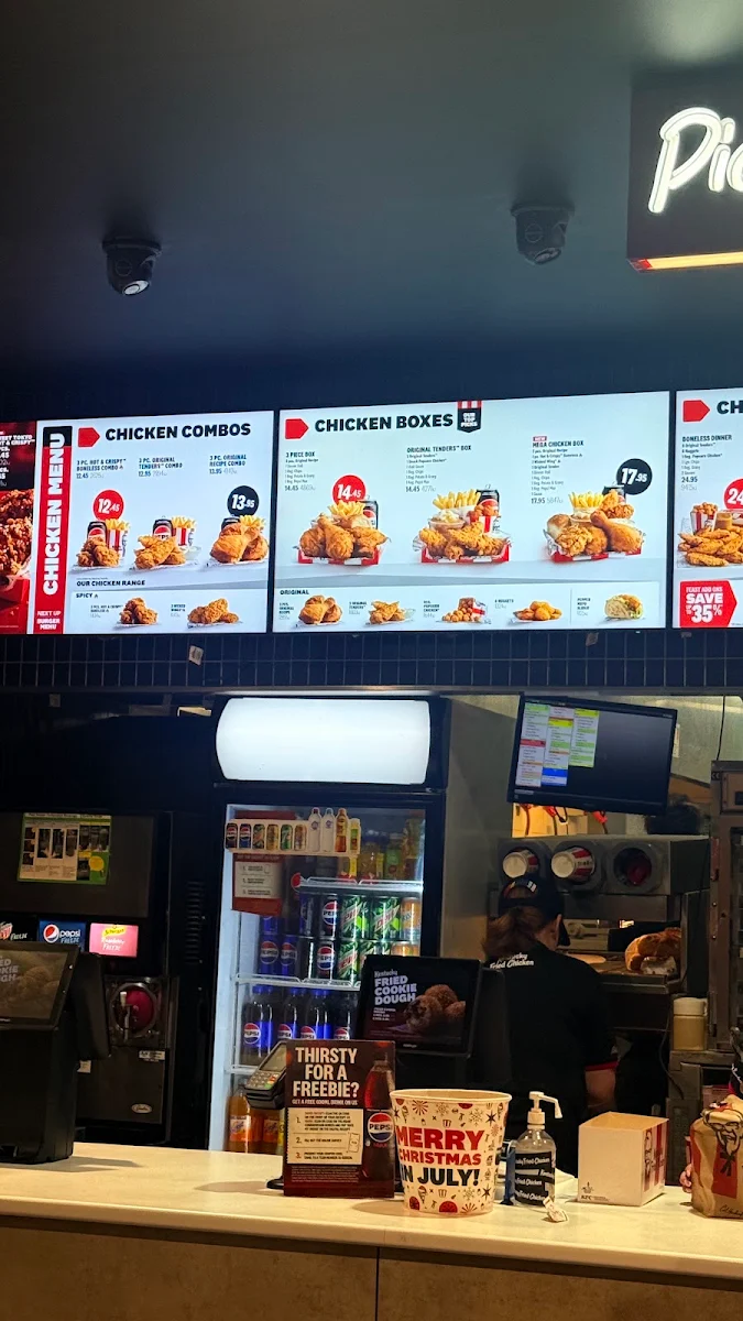 Menu, KFC Riverstone
