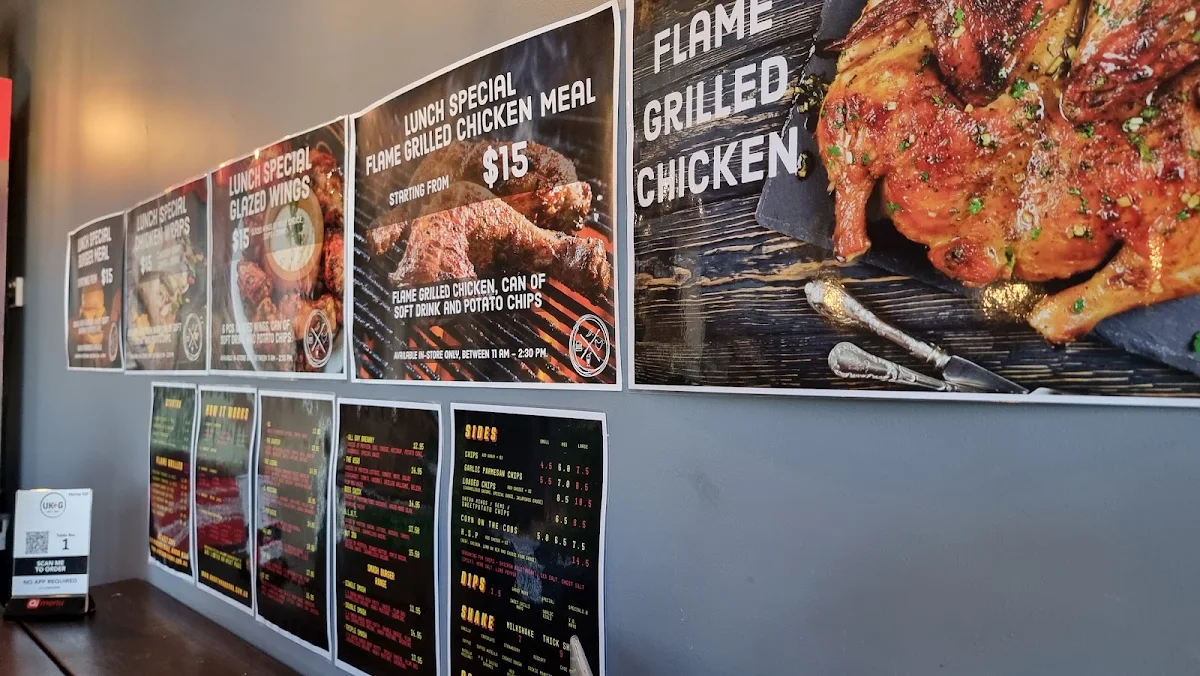 Menu, Unorthodox Kitchen & Grill - Herne Hill