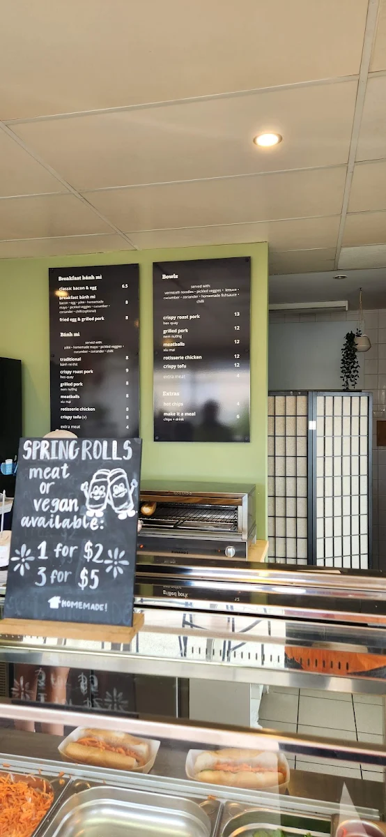 Menu, That Banh Mi Shop Malaga