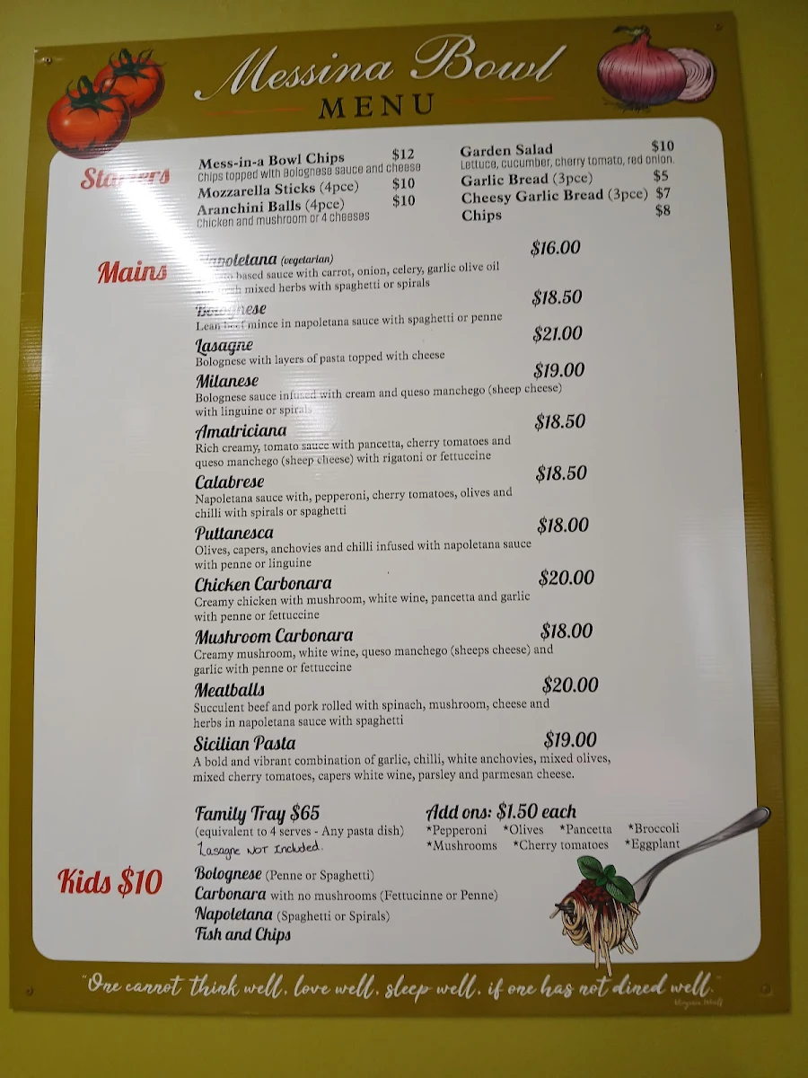 Menu photo 1