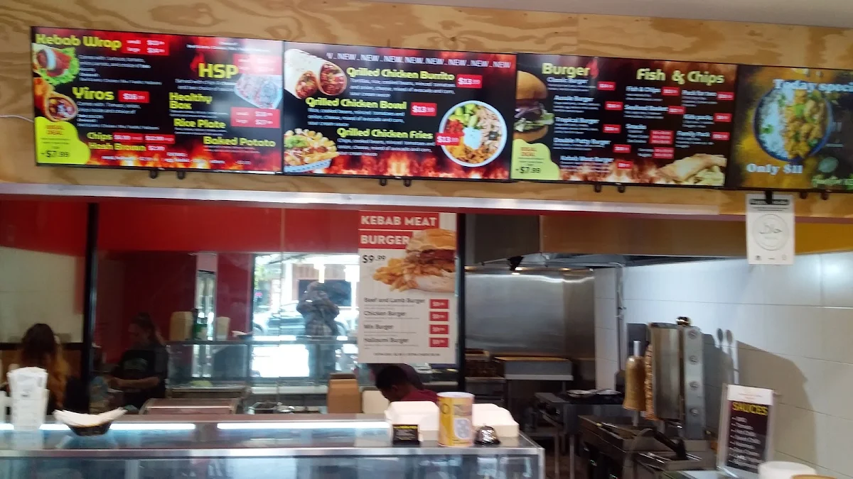 Vibe, Hamilton Kebab and pizza