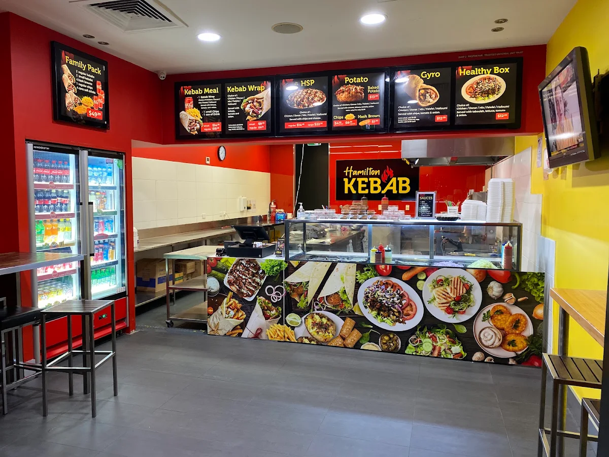 Vibe, Hamilton Kebab and pizza