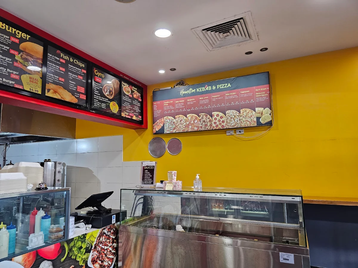 Vibe, Hamilton Kebab and pizza