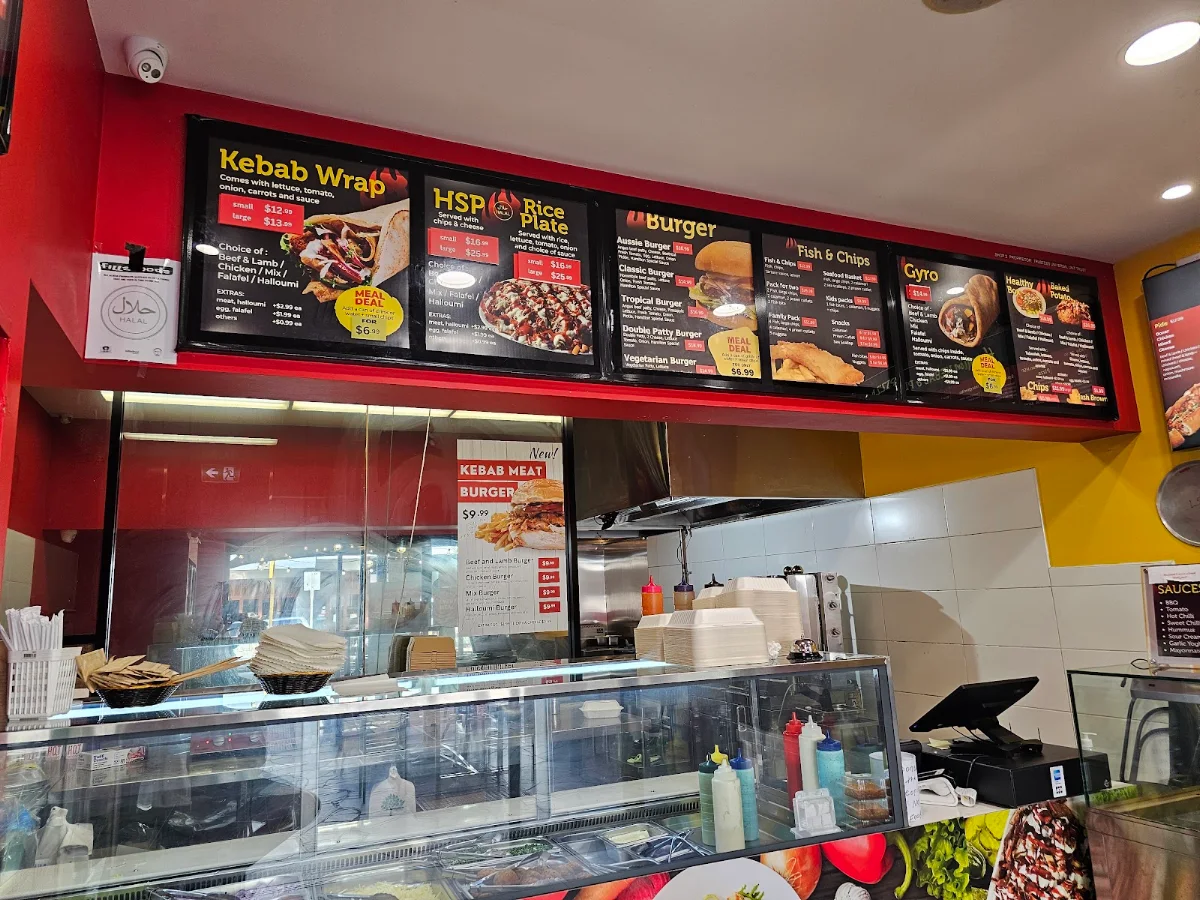 Vibe, Hamilton Kebab and pizza