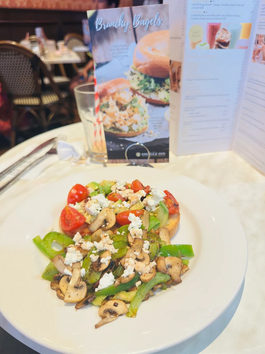 Menu, Shingle Inn Fountain Gate