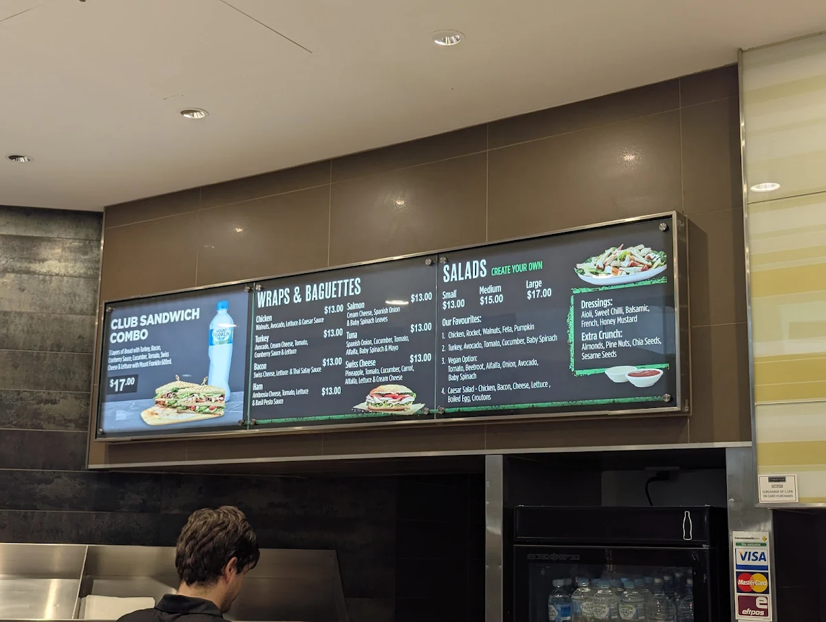 Menu, Charlies Club Sandwiches