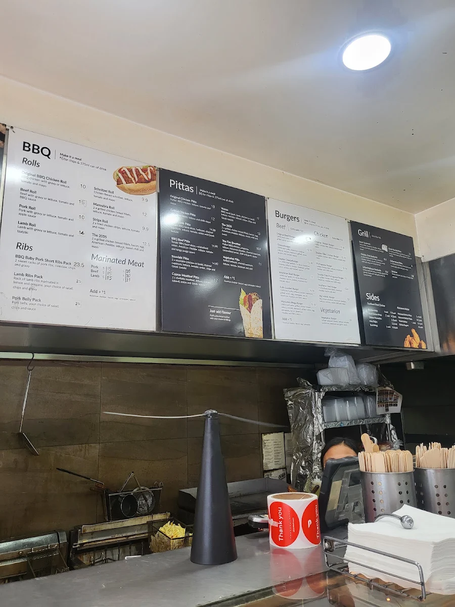 Menu, Maroubra Charcoal Chickens