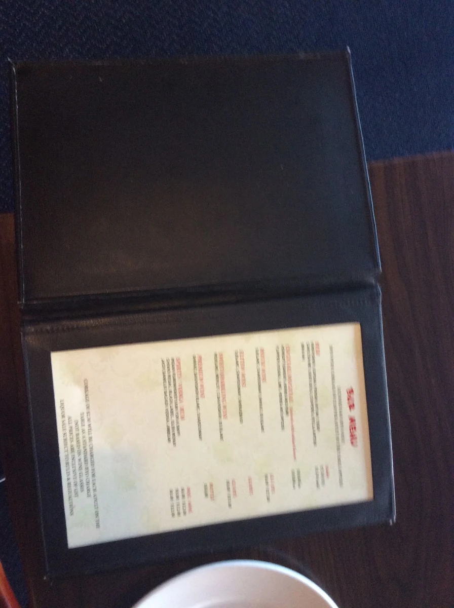 Menu, Great Indian Wave