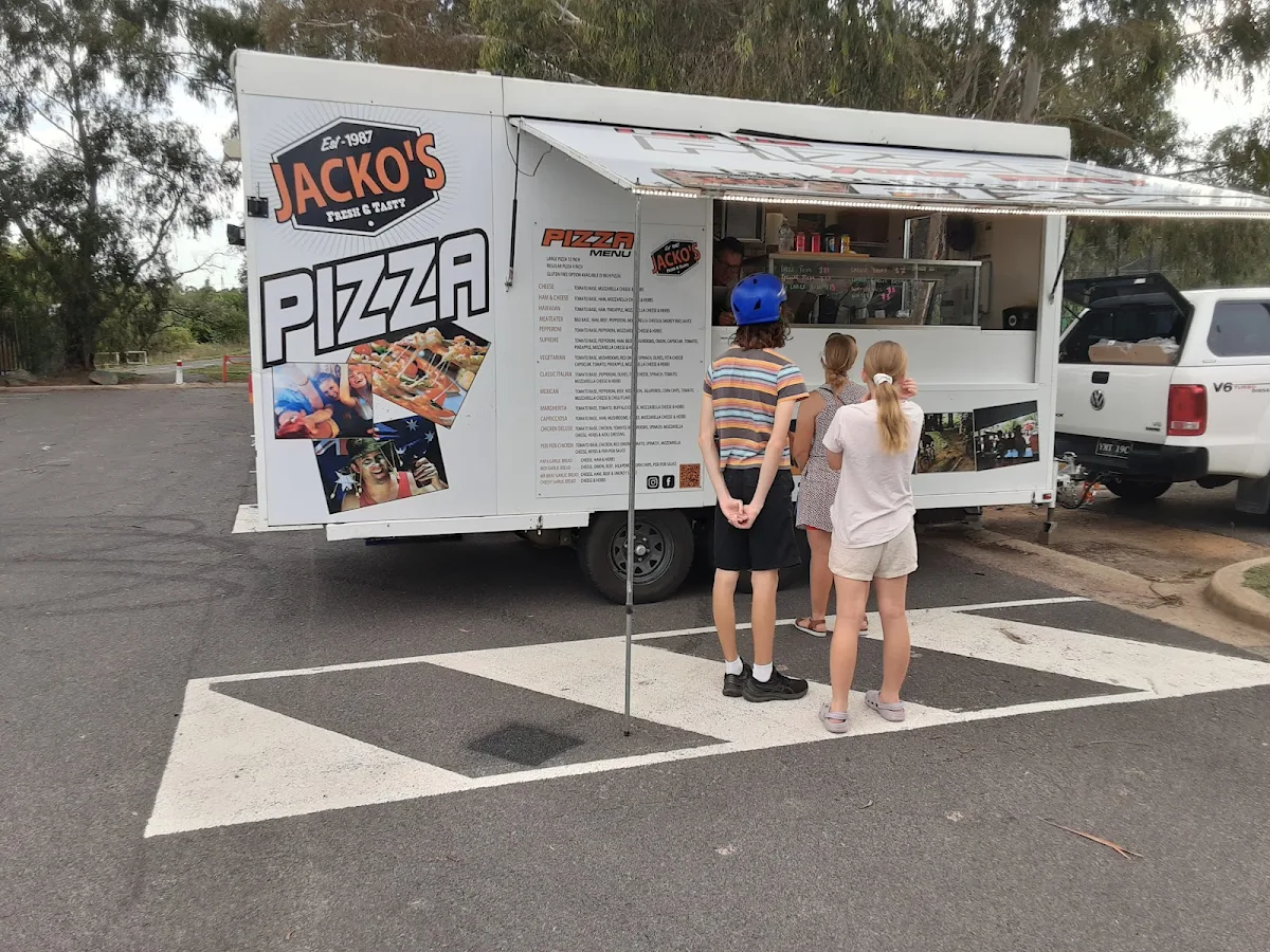 Menu, Jacko's Pizza