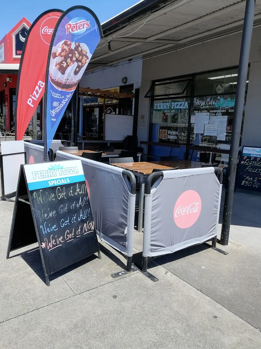 Menu, Ferry Cafe