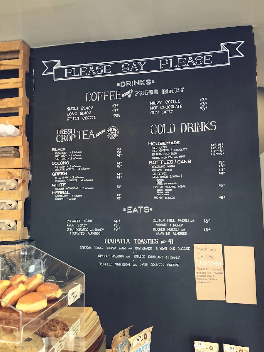 Menu, Please Say Please