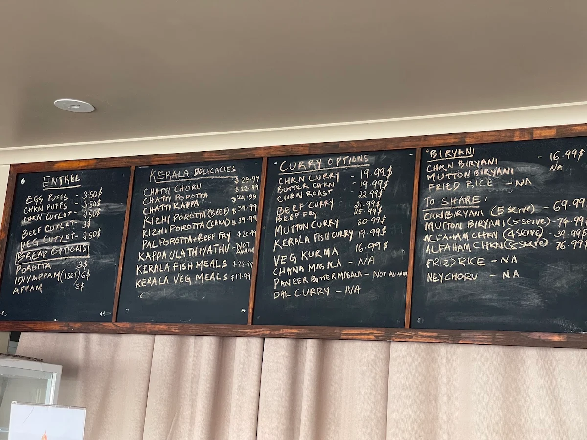 Menu, RiceNGrills