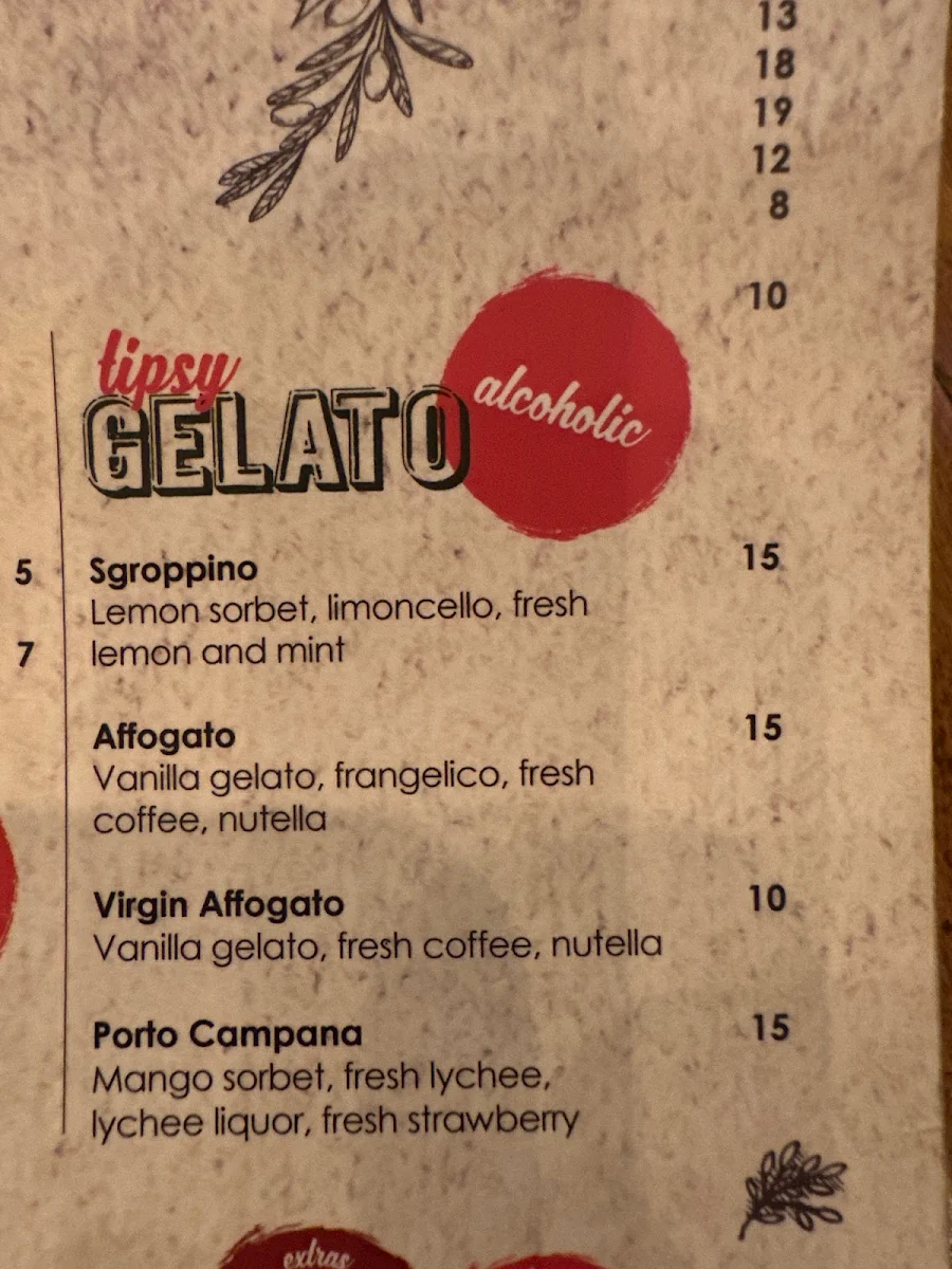 Menu, Product of Italy Penrith
