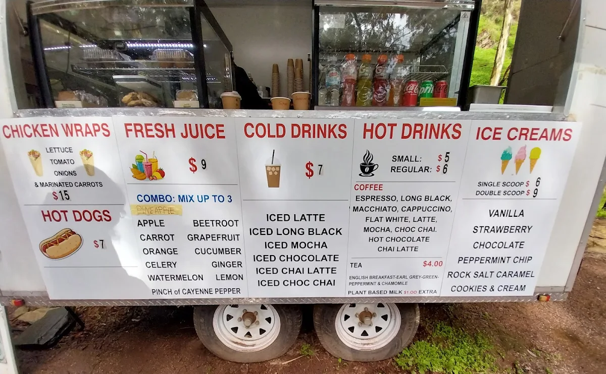 Menu, Bazinga coffee