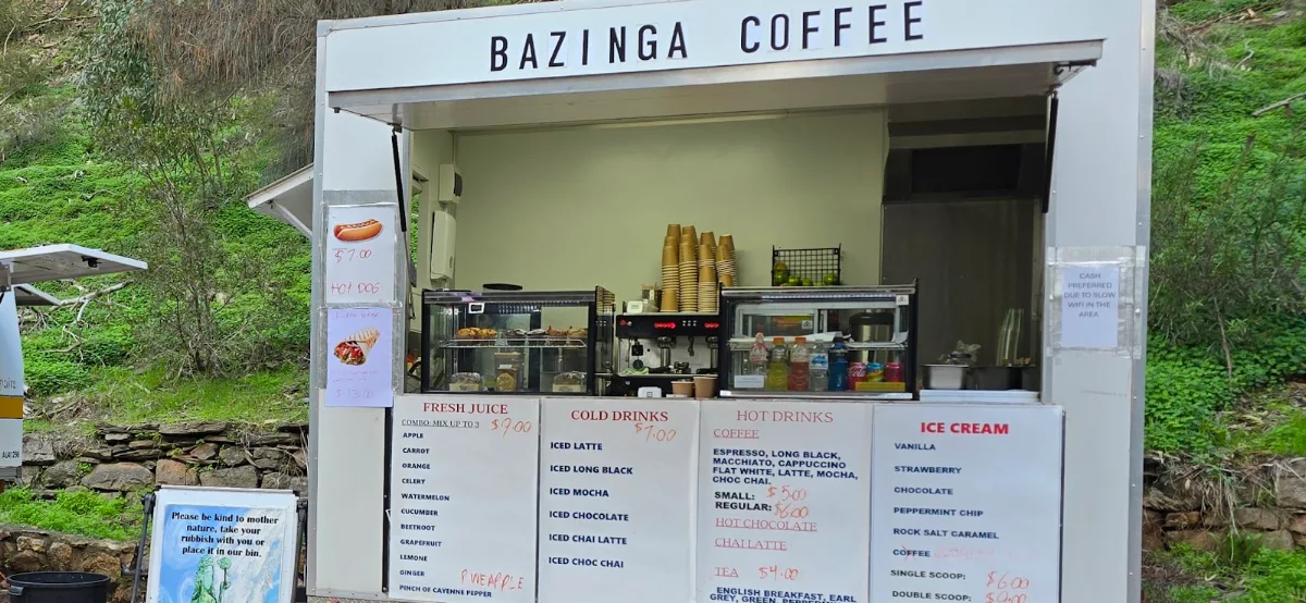 Menu, Bazinga coffee