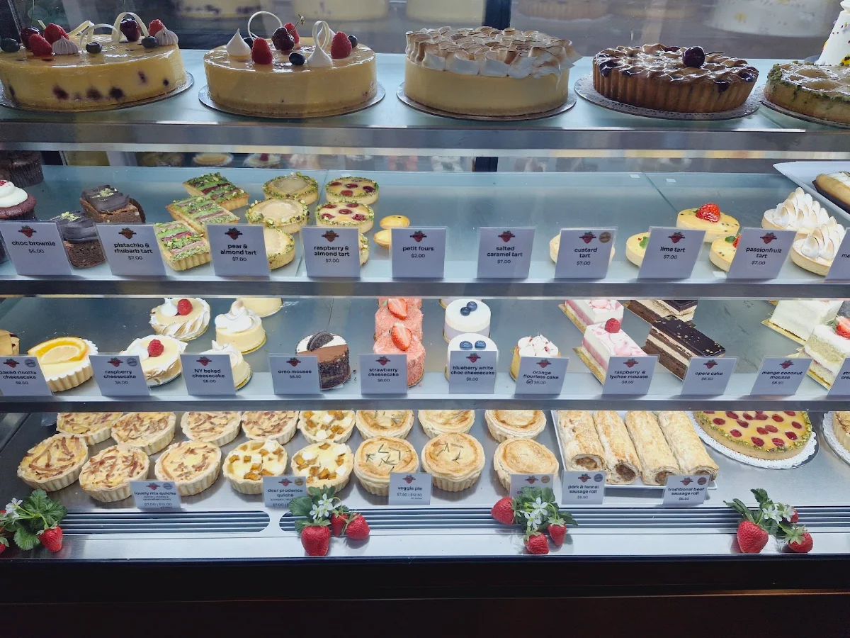 Menu, Strawberry Fields Patisserie Cafe