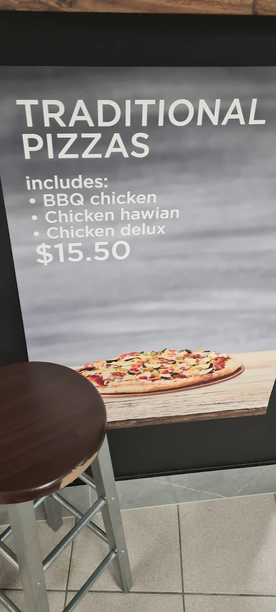 Menu, Pienza pizzeria