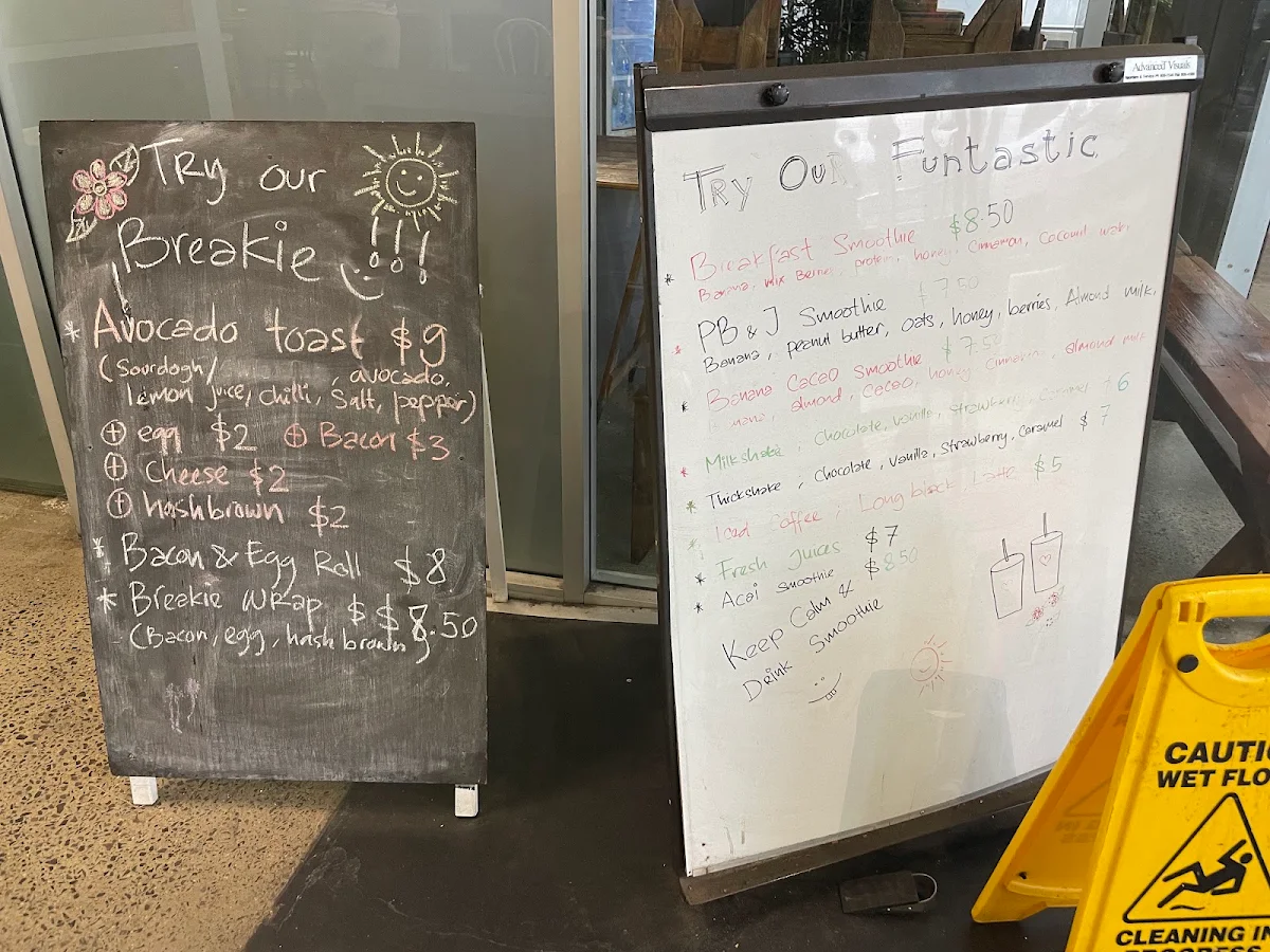 Menu, ATE 5