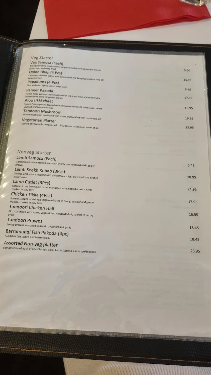 Menu, Maithil Rasoi