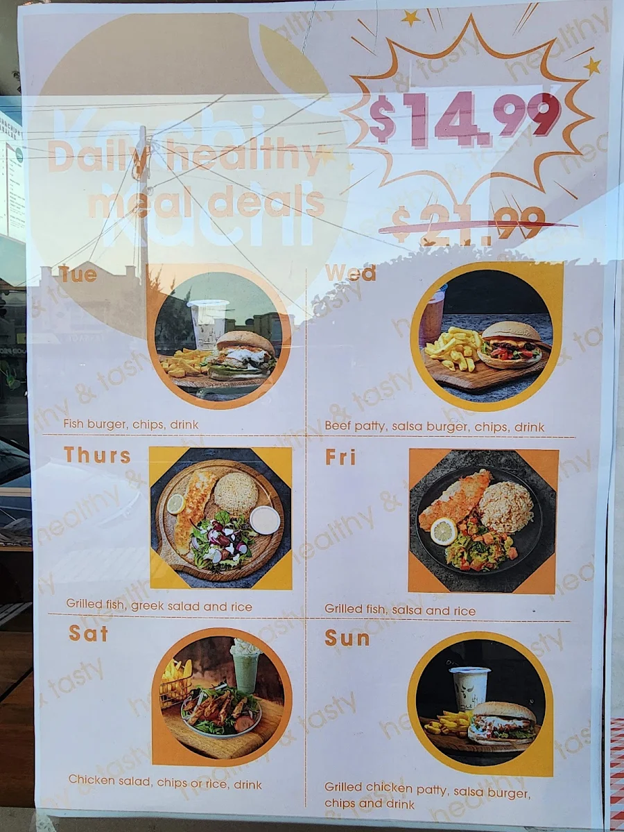 Menu, Kachi Kachi