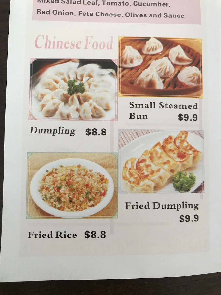 Menu, Kachi Kachi