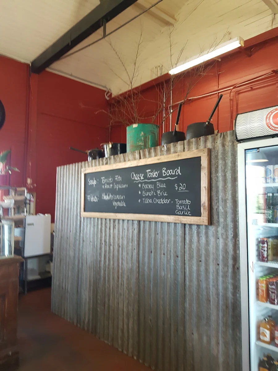 Menu, Robertson Cheese Factory
