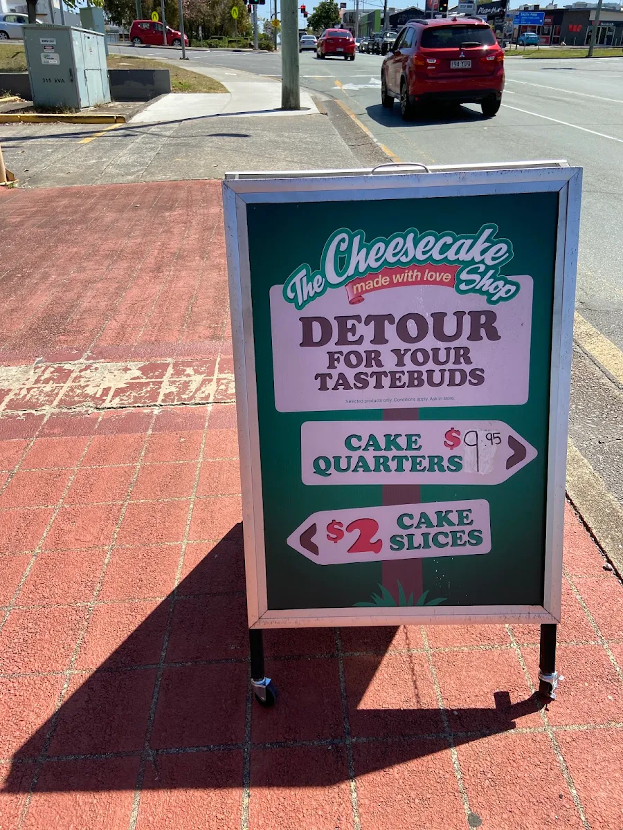 Menu, The Cheesecake Shop Beenleigh