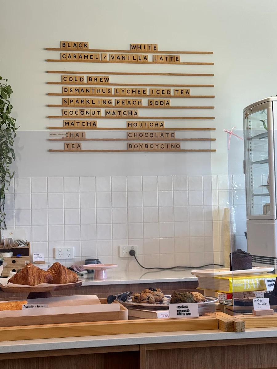 Menu, Boy Boy Bakery