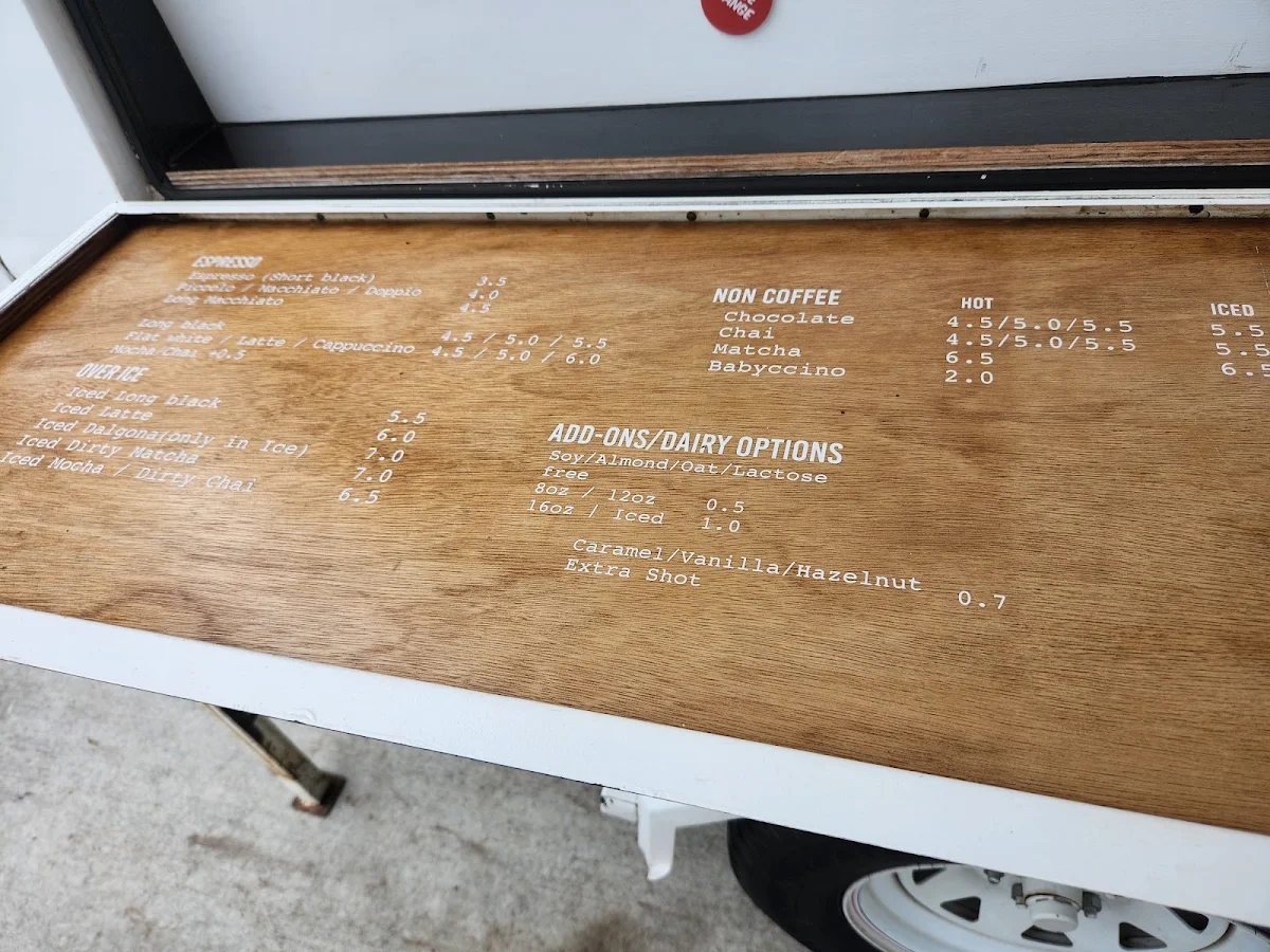Menu, BNE Pop Up