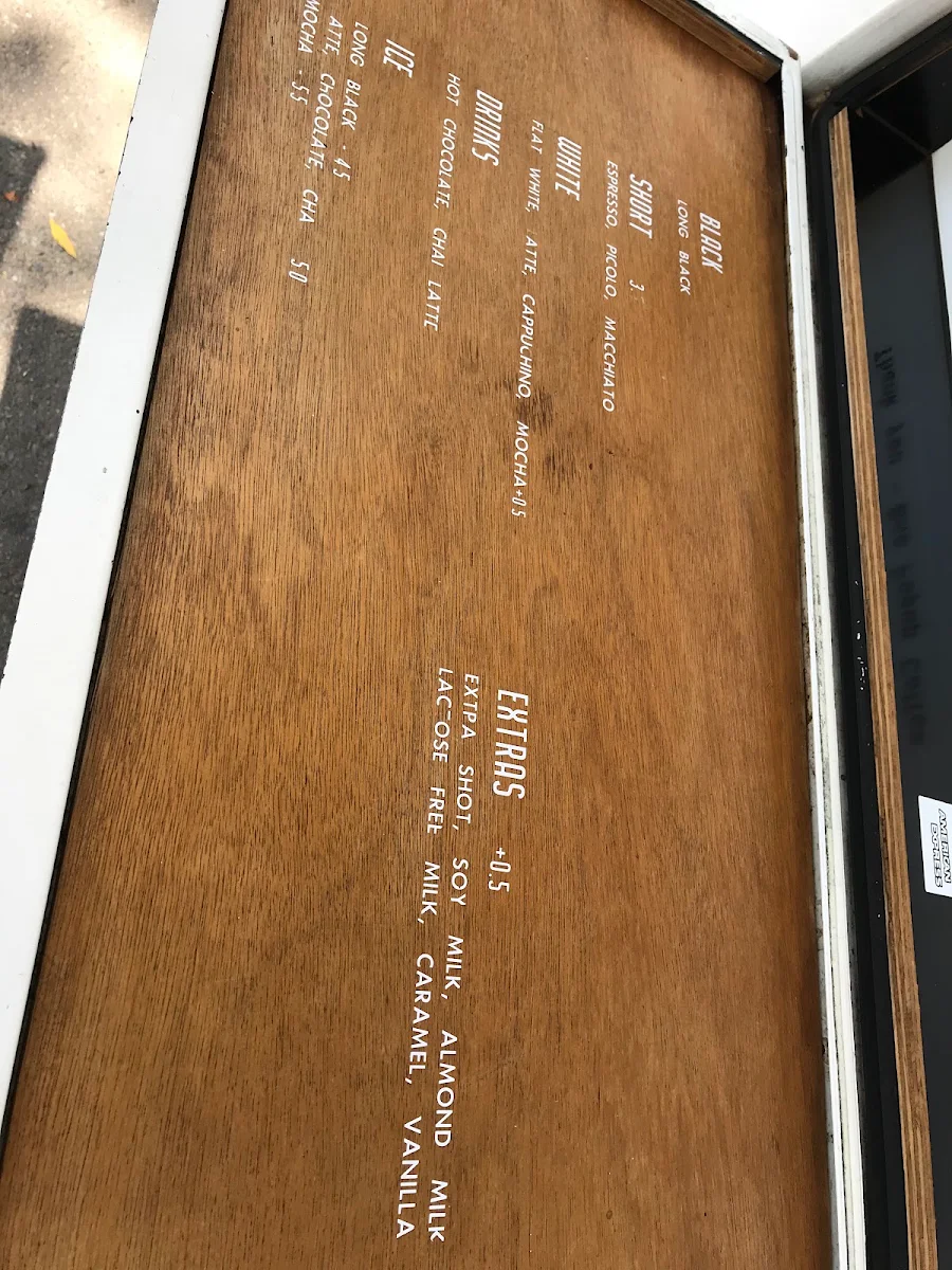 Menu, BNE Pop Up