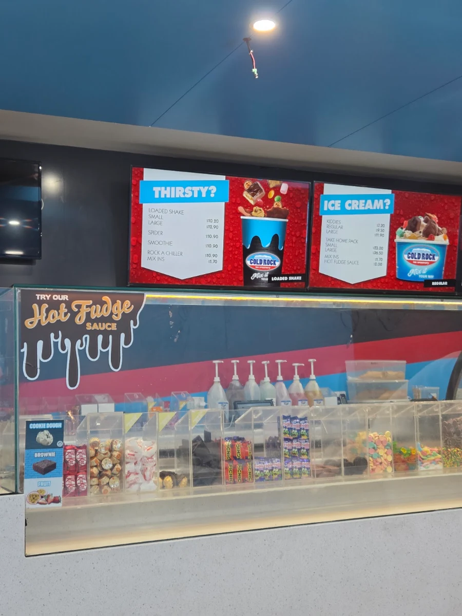 Menu, Cold Rock Ice Creamery Hampton
